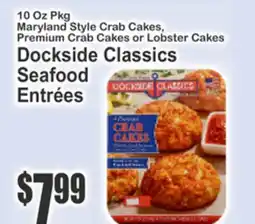 Key Food Dockside Classics Seafood Entrées offer