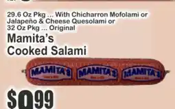 Key Food Mamita's Cooked Salami offer