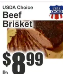 Key Food USDA Choice Beef Brisket offer