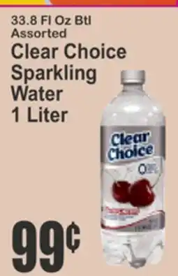 Key Food Clear Choice Sparkling Water offer