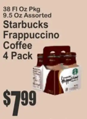 Key Food Starbucks Frappuccino Coffee offer
