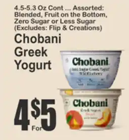 Key Food Chobani Greek Yogurt offer