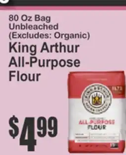 Key Food King Arthur All-Purpose Flour offer