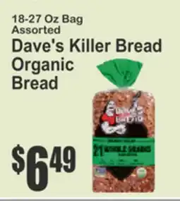 Key Food Dave's Killer Bread Organic Bread offer
