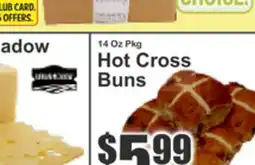Key Food Hot Cross Buns offer