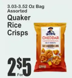 Key Food Assorted Quaker Rice Crisps offer