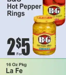 Key Food B&G Hot Pepper Rings offer