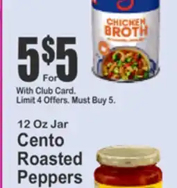 Key Food 12 Oz Jar Cento Roasted Peppers offer