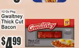 Key Food Gwaltney Thick Cut Bacon offer