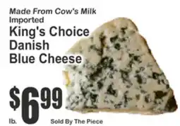 Key Food King's Choice Danish Blue Cheese offer