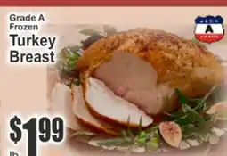 Key Food Grade A Frozen Turkey Breast offer