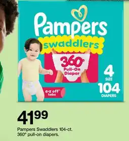 Target Pampers Swaddlers offer