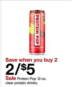 Target Protein Pop offer