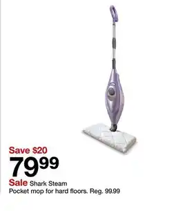 Target Shark Steam Pocket mop for hard floors offer