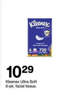 Target Kleenex Ultra Soft 6-pk. facial tissue offer