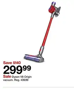 Target Dyson V8 Origin vacuum offer