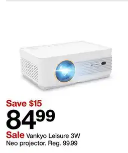 Target Vankyo Leisure 3W Neo projector offer