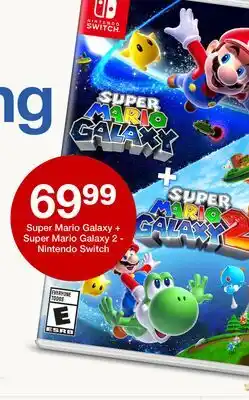 Target Nintendo Super Mario Galaxy + Super Mario Galaxy 2-Nintendo Switch offer