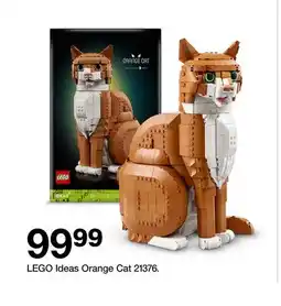 Target LEGO Ideas Orange Cat offer