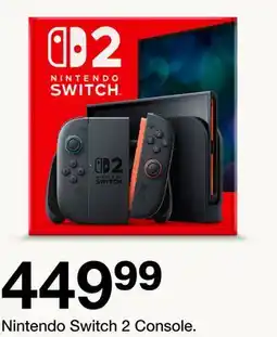 Target Nintendo Switch 2 Console offer