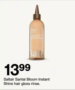 Target Saltair Santal Bloom Instant Shine hair gloss rinse offer