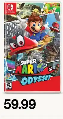 Target Nintendo Switch Super Mario Odyssey offer