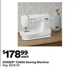 Michaels SINGER c5650 Sewing Machine offer
