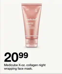 Target Medicube X-oz. collagen night wrapping face mask offer
