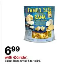 Target Select Rana ravioli & tortellini offer