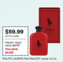 CVS RALPH LAUREN Polo Red EDT spray offer