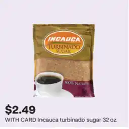 CVS Incauca turbinado sugar offer