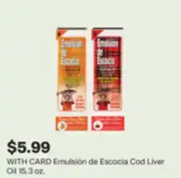 CVS Emulsión de Escocia Cod Liver Oil 15.3 oz offer