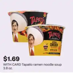 CVS Tapatío ramen noodle soup 3.8 oz offer