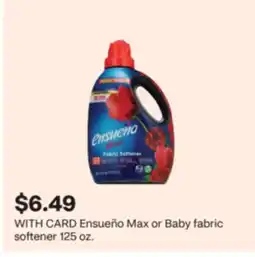 CVS Ensueño Max or Baby fabric softener offer