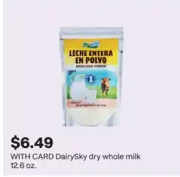CVS DairySky dry whole milk offer