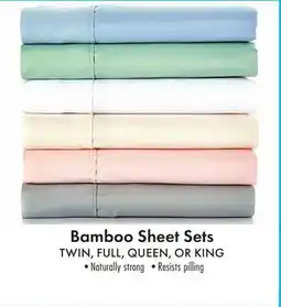 Boscov's LONDON FOG , PERCALE, OR BAMBOO SHEET SETS offer