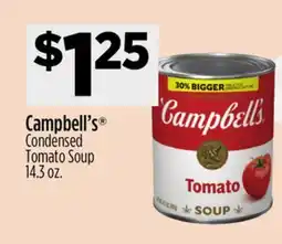 Dollar General Campbell's Condensed Tomato Soup offer