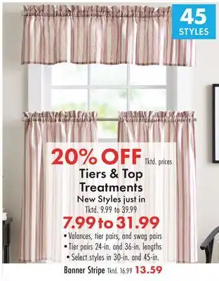 Boscov's Tiers & Top Treatments offer