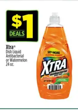 Dollar General Xtra Dish Liquid Antibacterial or Watermelon offer