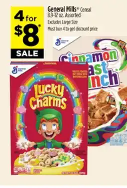 Dollar General General Mills Cereal offer