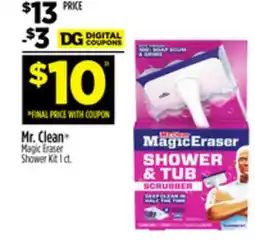 Dollar General Mr. Clean Magic Eraser Shower Kit offer