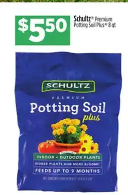 Dollar General Schultz Premium Potting Soil Plus offer