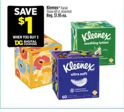 Dollar General Kleenex Facial Tissue offer