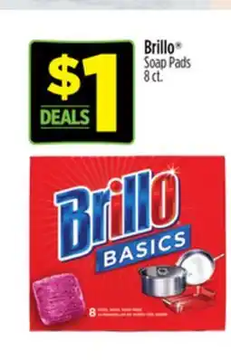 Dollar General Brillo Soap Pads offer