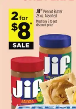 Dollar General Jif Peanut Butter offer