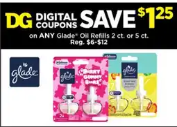 Dollar General Glade Oil Refills offer