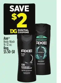 Dollar General Axe Body Wash offer