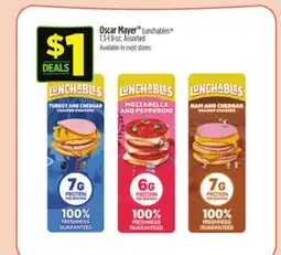 Dollar General Oscar Mayer TM Lunchables offer
