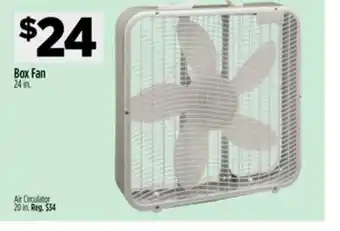 Dollar General Box Fan offer