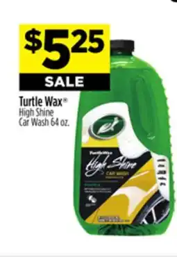 Dollar General Turtle Wax High Shine Car Wash offer